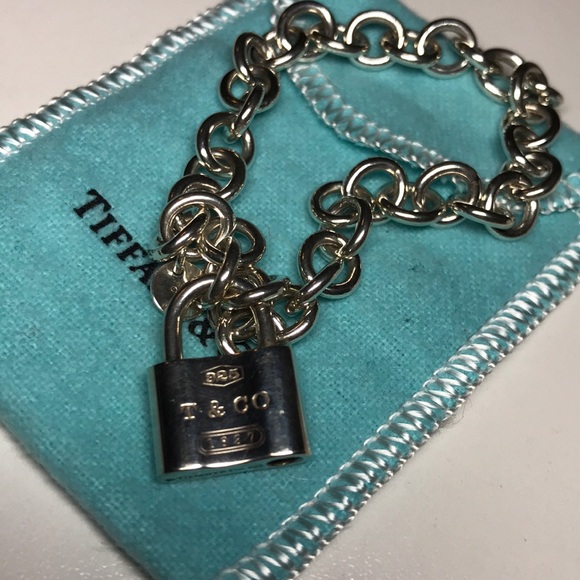 TIFFANY & CO. 1837 Padlock Charm Bracelet - Picture 9 of 9
